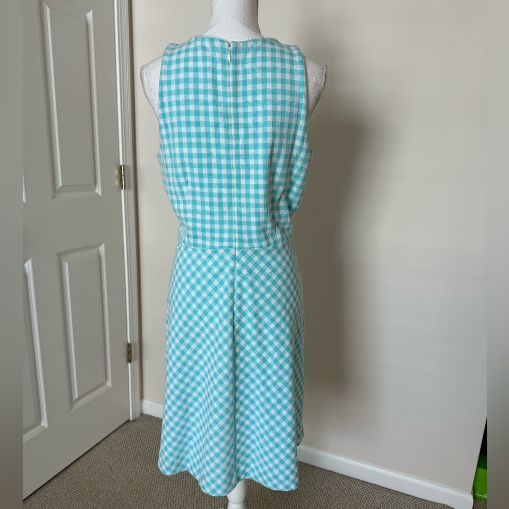 Ann Taylor - Sleeveless Gingham dress (8) - Picture 3 of 4